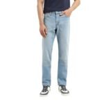 Men's Slim Fit Mid Rise Blue Jeans