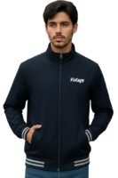 Men Solid Full Sleeve Multicolor Color Regular Fit Windcheater Casual Jacket(Navy)