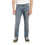 Men's Slim Fit Mid Rise Blue Jeans