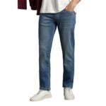 Men's Slim Fit Mid-Rise Stretchable Jeans