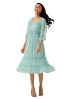 Dress for Women | One Piece Kurta Set | Tops for Women(Sky Blue)