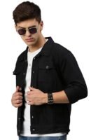 Men's Slim Fit Jacket(Black)