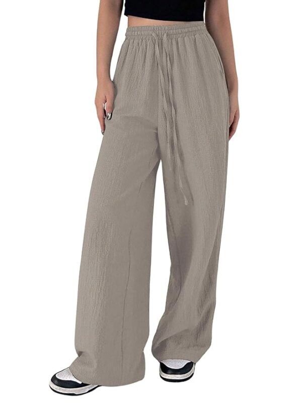 Beige Women Trousers for Women | Women Trousers | Women's High-Waisted Pant | Women Trousers Pants