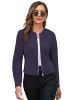 Oversized Plus-size Winter Jacket for Women Korean Style Coat | Jacket for Women Winter Wear(Purple)