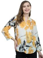 Women's Floral Regular Fit T-Shirt