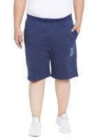 Men's Blue Regular Fit Shorts