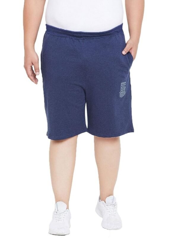 Men's Blue Regular Fit Shorts