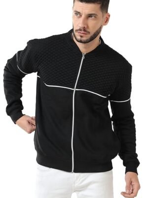 Men Diamond Cut Puffer Jackets regular fit Bomber Jacket for Man Stylish Winter Jackets Men