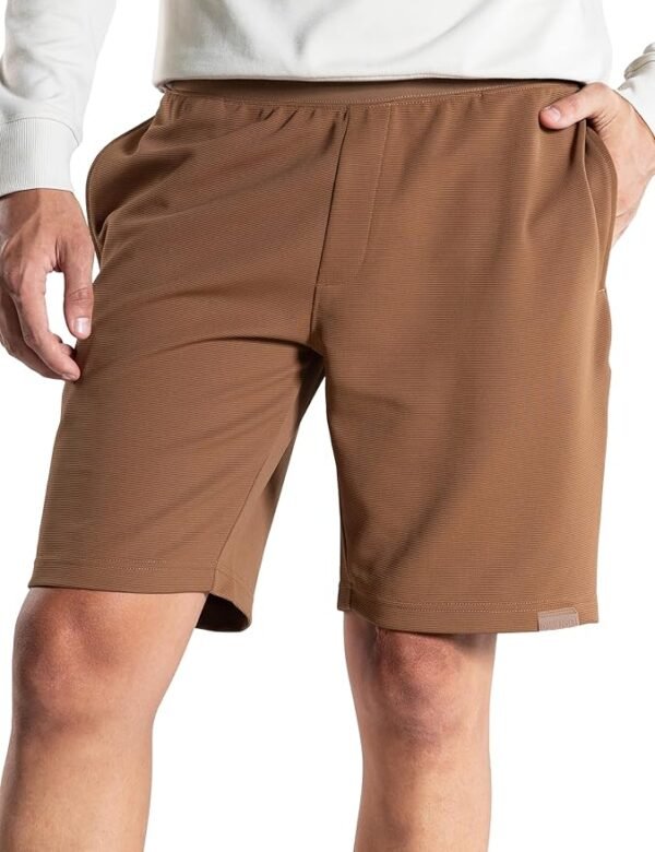 Chino Shorts for Men, 4-Way Stretch Shorts Pant, Anti-Wrinkle Shorts Stylish, No Fade Long Lasting Half Pant for Man