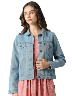 Women's Denim Jacket(Moonlight Blue)