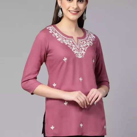 Aiza-Aari-Pink-Short-Kurti3.webp